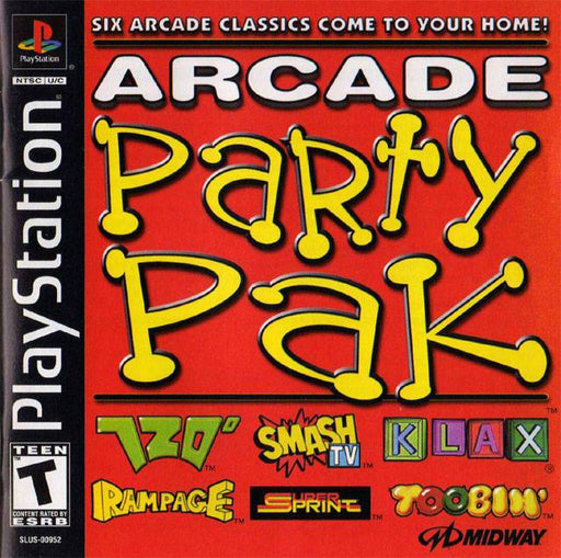 Arcade Party Pak (Playstation) - Premium Video Games - Just $0! Shop now at Retro Gaming of Denver