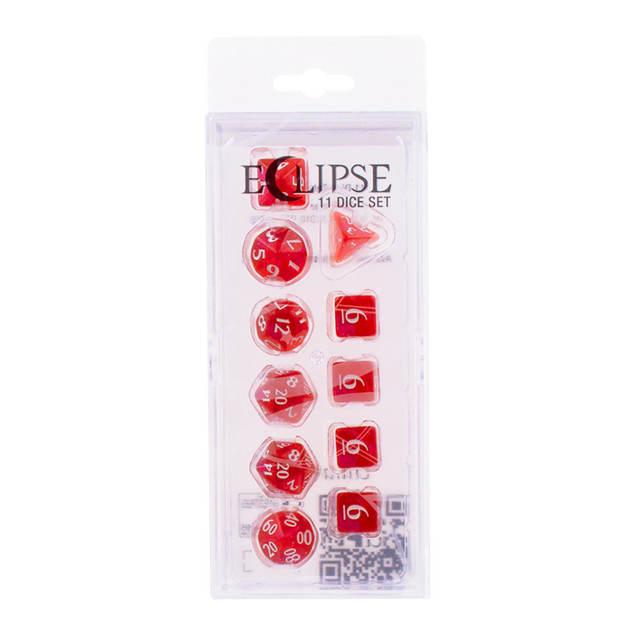 Eclipse Acrylic RPG Dice Set (11ct) - Just $13.99! Shop now at Retro Gaming of Denver