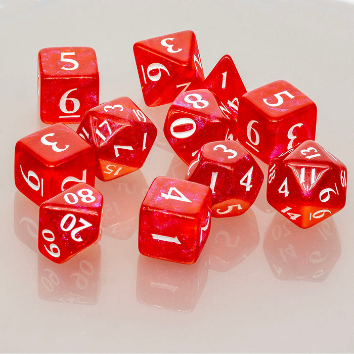 Eclipse Acrylic RPG Dice Set (11ct) - Just $13.99! Shop now at Retro Gaming of Denver