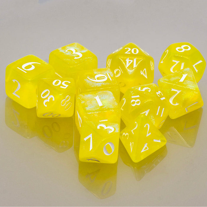 Eclipse Acrylic RPG Dice Set (11ct) - Just $13.99! Shop now at Retro Gaming of Denver