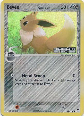 Eevee (68/113) (Delta Species) (Stamped) [EX: Delta Species] - for just $25.80! 