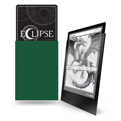 PRO-Matte ECLIPSE® Green Standard DECK PROTECTOR® Sleeves (100ct) - for just $13.99! 