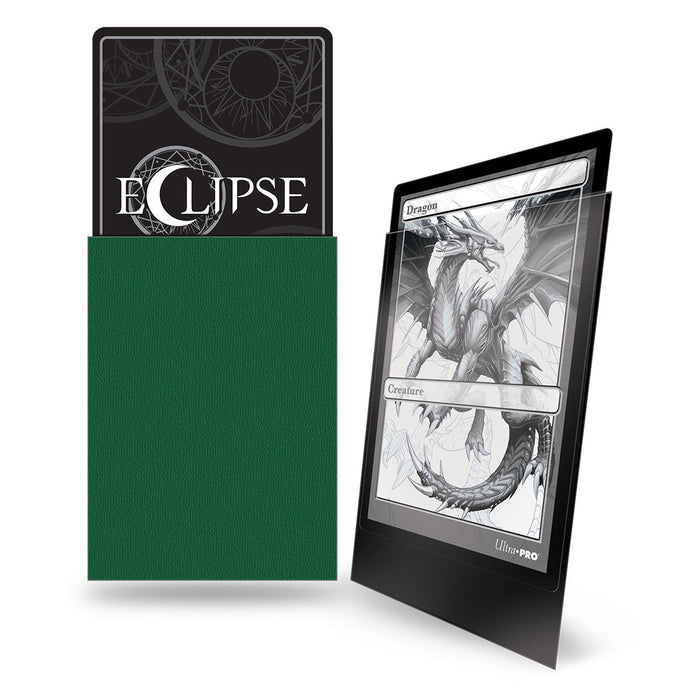 PRO-Matte ECLIPSE® Green Standard DECK PROTECTOR® Sleeves (100ct) - for just $13.99! 