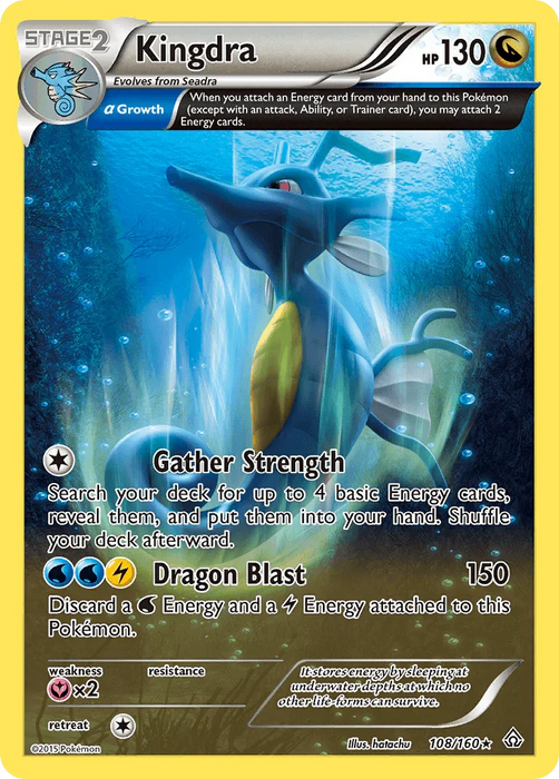 Kingdra (108/160) [XY: Primal Clash] - for just $4.05! 