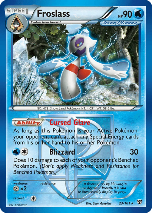 Froslass (23/101) [Black & White: Plasma Blast] - for just $0.30! 