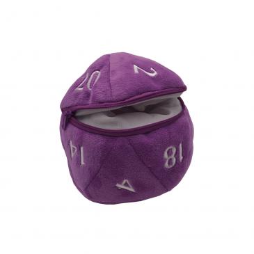 D20 Plush Dice Bag - Purple - Premium Accessories - Just $13.99! Shop now at Retro Gaming of Denver
