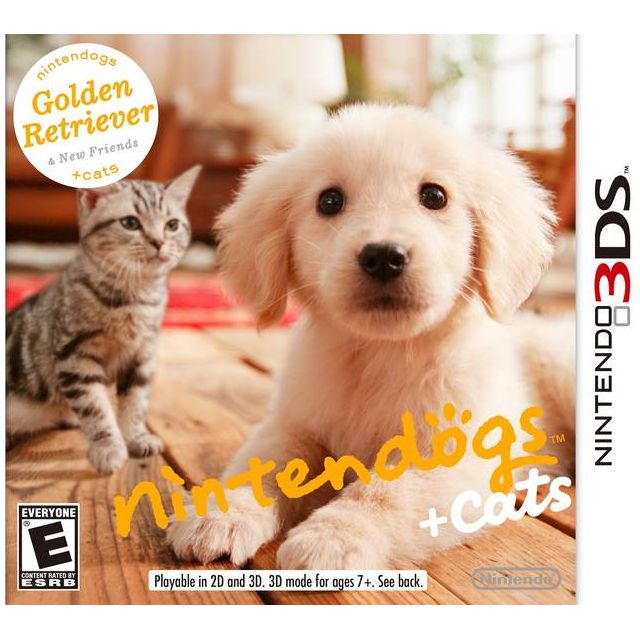 Nintendogs + Cats: Golden Retriever & New Friends (Nintendo 3DS) - Just $0! Shop now at Retro Gaming of Denver