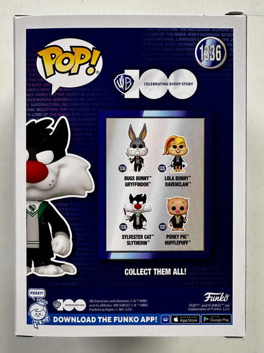 Funko Pop! Animation Slytherin Sylvester Cat #1336 Looney Tunes X Harry Potter NYCC 2023 Fall Con Exclusive - for just $13! 