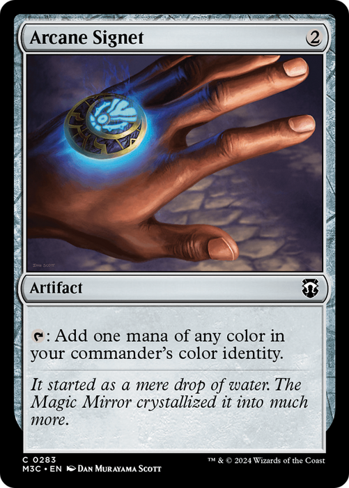 Arcane Signet (M3C-283) - Modern Horizons 3 Commander - for just $0.14! 
