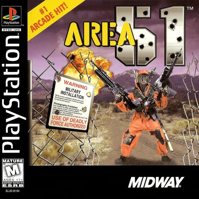 Point Blank 2 / AREA 51 w/Gun Peripheral (Playstation) - for just $0! 