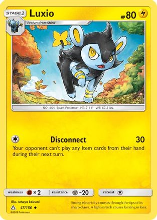 Luxio 047/156 - SM  Ultra Prism - for just $0.13! 