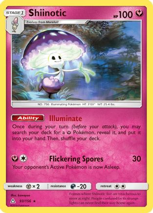Shiinotic 093/156 - SM  Ultra Prism - for just $0.35! 
