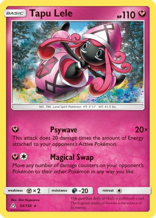 Tapu Lele 094/156 - SM  Ultra Prism - for just $0.56! 