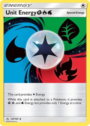 Unit Energy GRW 137/156 - SM  Ultra Prism Reverse Holofoil - for just $0.38! 
