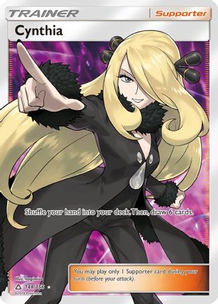 Cynthia (Full Art) 148/156 - SM  Ultra Prism Holofoil - for just $93.55! 