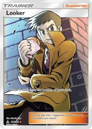 Looker (Full Art) 152/156 - SM  Ultra Prism Holofoil - for just $6.18! 