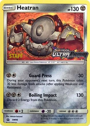Heatran SM96 - SM Promos - Holofoil - for just $12! 