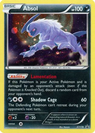 Absol XY178/211 - XY Promos Holofoil - for just $13.85! 