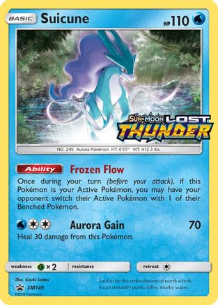 Suicune (Prerelease) SM149/248 - SM Promos Holofoil - for just $4.12! 