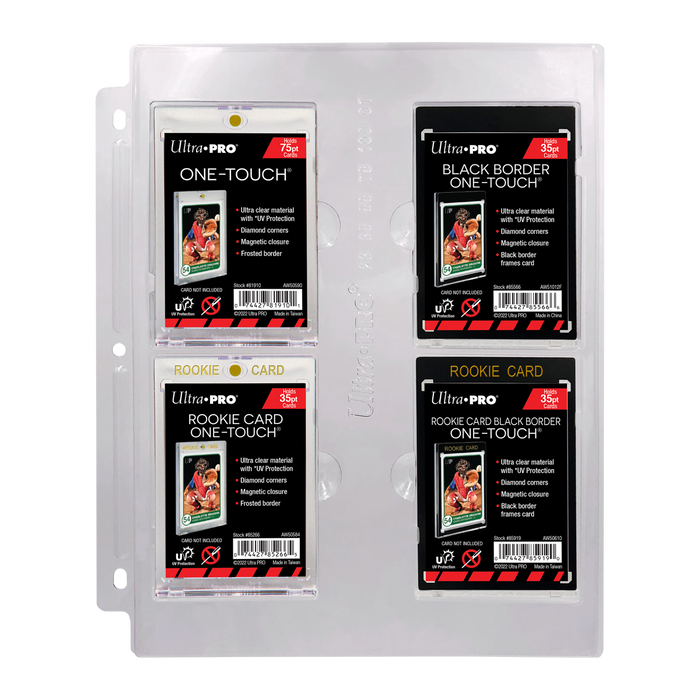 4-Pocket Page for 23PT-100PT ONE-TOUCH® Displays - for just $3.99! 