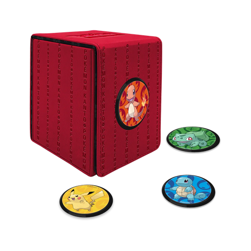 Ultra Pro Pokemon: Kanto Alcove Click 100+ Deck Box - for just $19.95! 