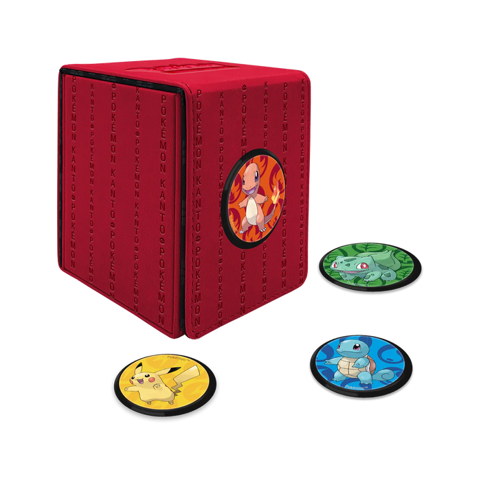 Ultra Pro Pokemon: Kanto Alcove Click 100+ Deck Box - for just $19.95! 
