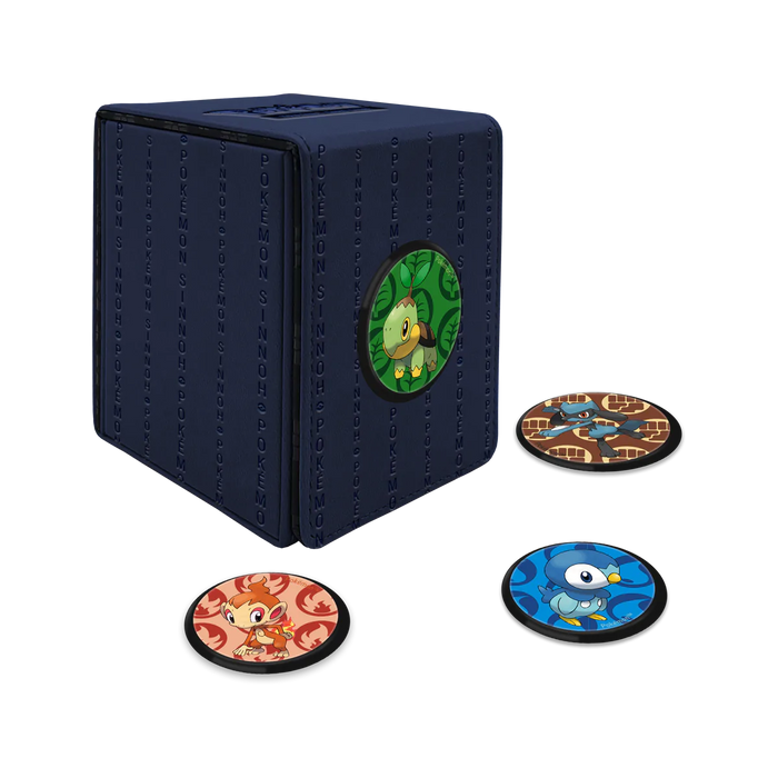 Ultra Pro Pokemon: Sinnoh Alcove Click 100+ Deck Box - for just $19.95! 