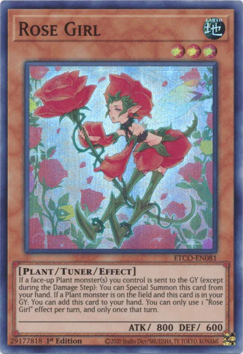 Rose Girl [ETCO-EN081] Super Rare - for just $0.20! 