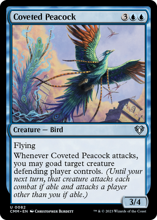 Coveted Peacock (CMM-082) - Commander Masters - for just $0.04! 