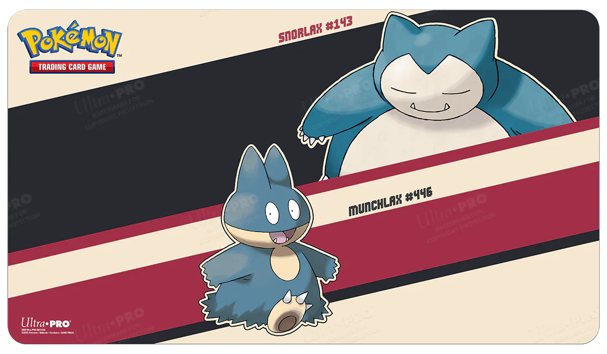 Ultra Pro Pokemon: Snorlax and Munchlax Playmat - for just $14.95! 