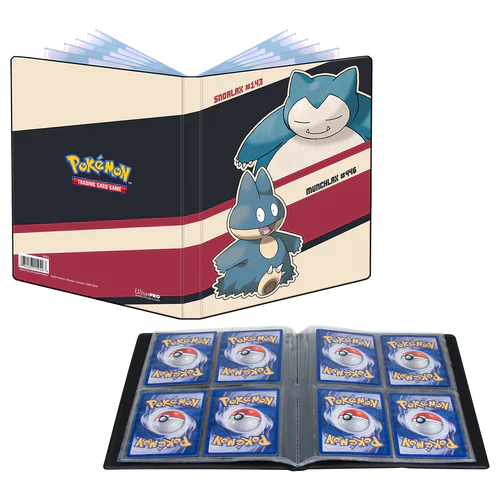 Ultra Pro Pokemon: Snorlax & Munchlax 4-Pocket Portfolio - for just $5.95! 