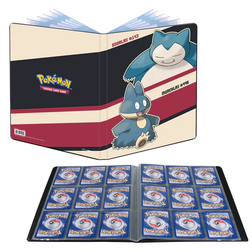 Ultra Pro Pokemon: Snorlax & Munchlax 9-Pocket Portfolio - for just $8.95! 