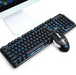 Wireless charging light gaming keyboard and mouse set mechanical feel - for just $128.42! 