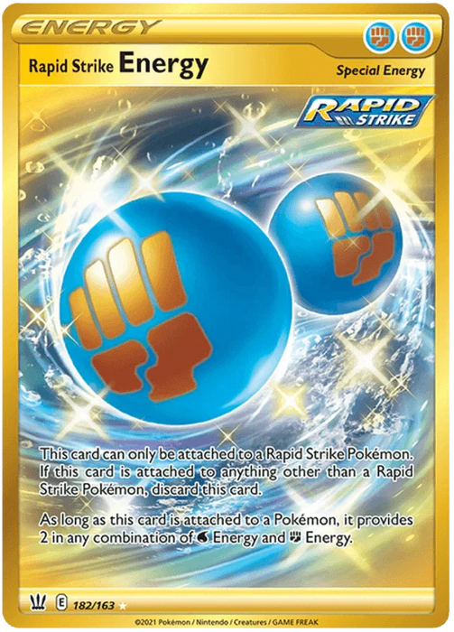 Rapid Strike Energy (182/163) [Sword & Shield: Battle Styles] - for just $1.10! 