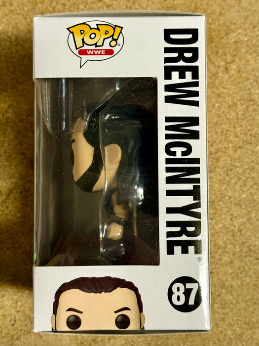 Funko Pop! WWE Drew McIntyre #87 Wrestling 2021 Scottish Warrior - for just $10! 