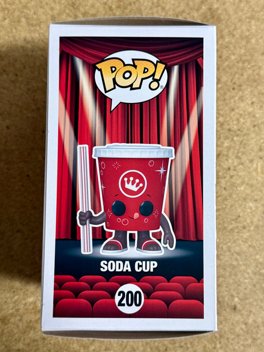 Pat McAfee - WWE - ESPN - NFL Signed Movie Theater Soda Cup Funko Pop! #200 With JSA COA - for just $250! 