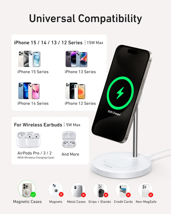 Anker MagGo Wireless Charger (2-in-1 Stand) BOA - for just $69.99! 