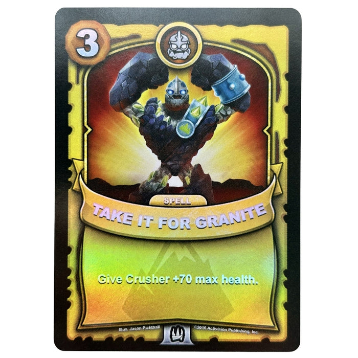 Take It for Granite (Battlecast) (Gold Foil) - for just $3! 