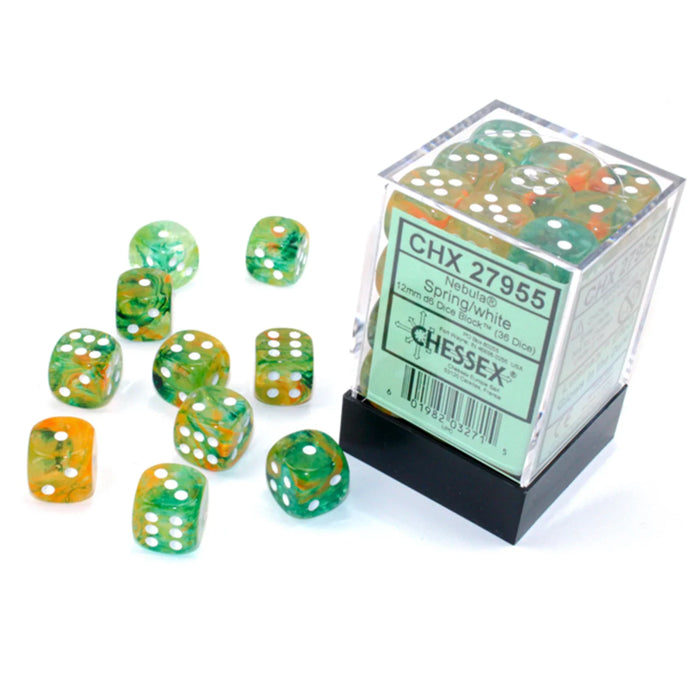 Chessex: D6  Nebula™ Dice sets - 12mm - for just $14.99! 