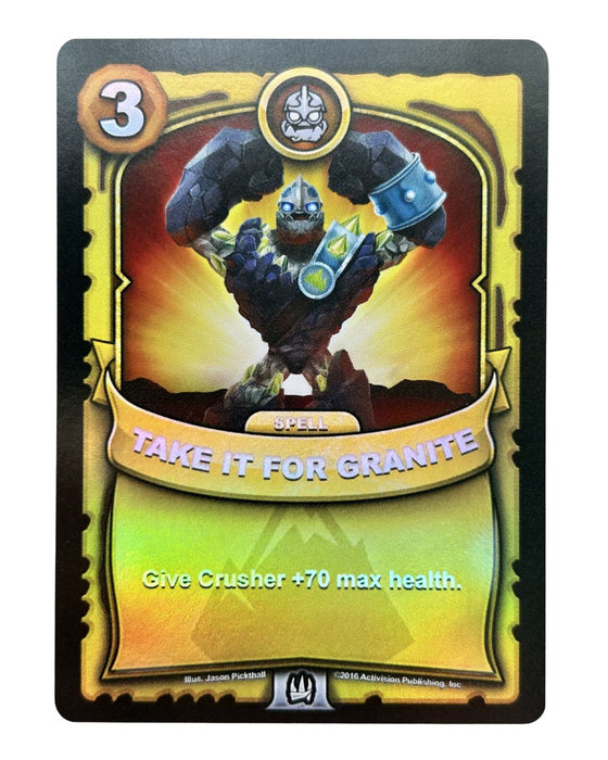 Take It for Granite (Battlecast) (Gold Foil) - for just $3! 