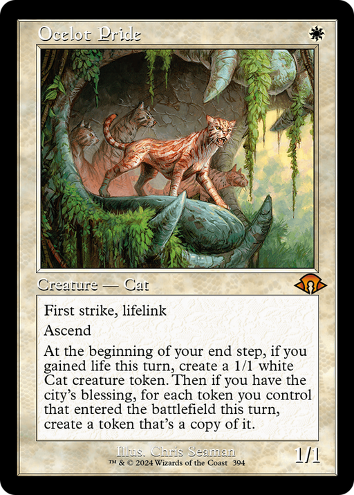 Ocelot Pride (Retro) [Modern Horizons 3] - Just $44.15! Shop now at Retro Gaming of Denver