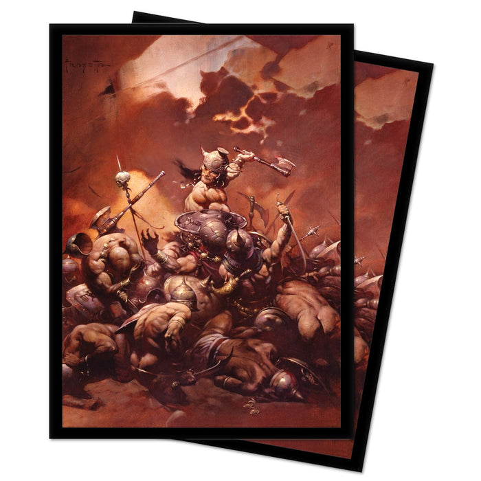 Ultra PRO: Standard 100ct Sleeves - Frank Frazetta (The Destroyer) - Just $0! Shop now at Retro Gaming of Denver