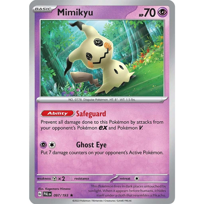 Mimikyu (097/193) [Scarlet & Violet: Paldea Evolved] - Just $0.10! Shop now at Retro Gaming of Denver