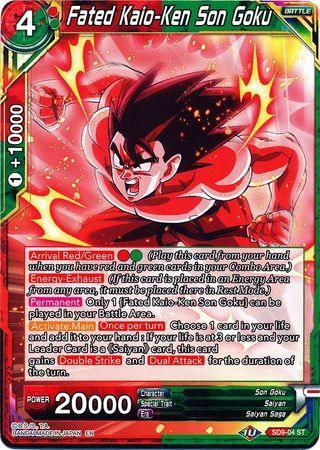 Fated Kaio-Ken Son Goku (SD9-04) [Assault of the Saiyans] - for just $0.20! 