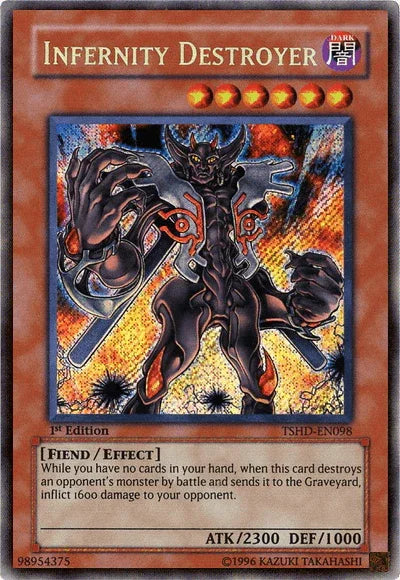 Infernity Destroyer [TSHD-EN098] Secret Rare - for just $1.20! 
