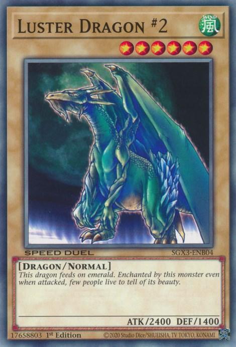 Luster Dragon #2 [SGX3-ENB04] Common - for just $0.10! 