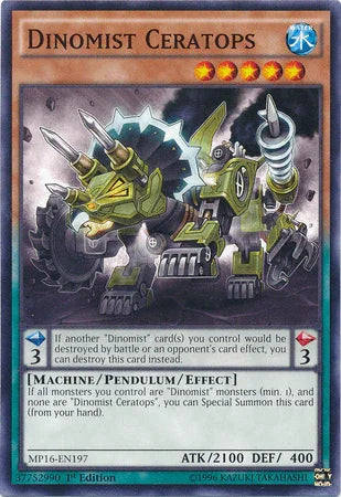 Dinomist Ceratops [MP16-EN197] Common - for just $0.10! 
