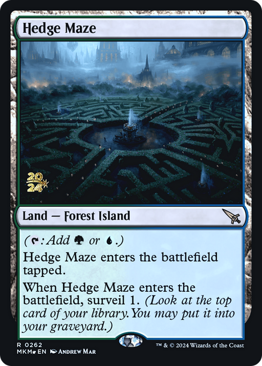 Hedge Maze (PRE-262) - Murders at Karlov Manor Promos Foil - for just $5.39! 