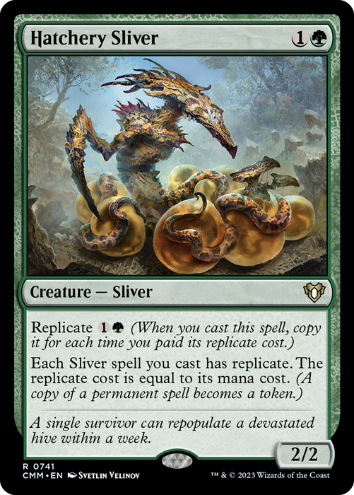 Hatchery Sliver (CMM-741) - Commander Masters - for just $2.15! 