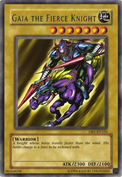 Gaia The Fierce Knight [DB1-EN103] Rare - for just $0.40! 